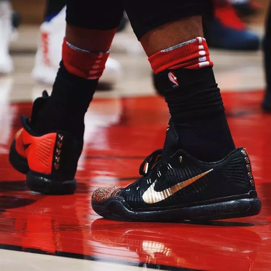 北境之王真科蜜！4月18日NBA赛场球鞋赏析