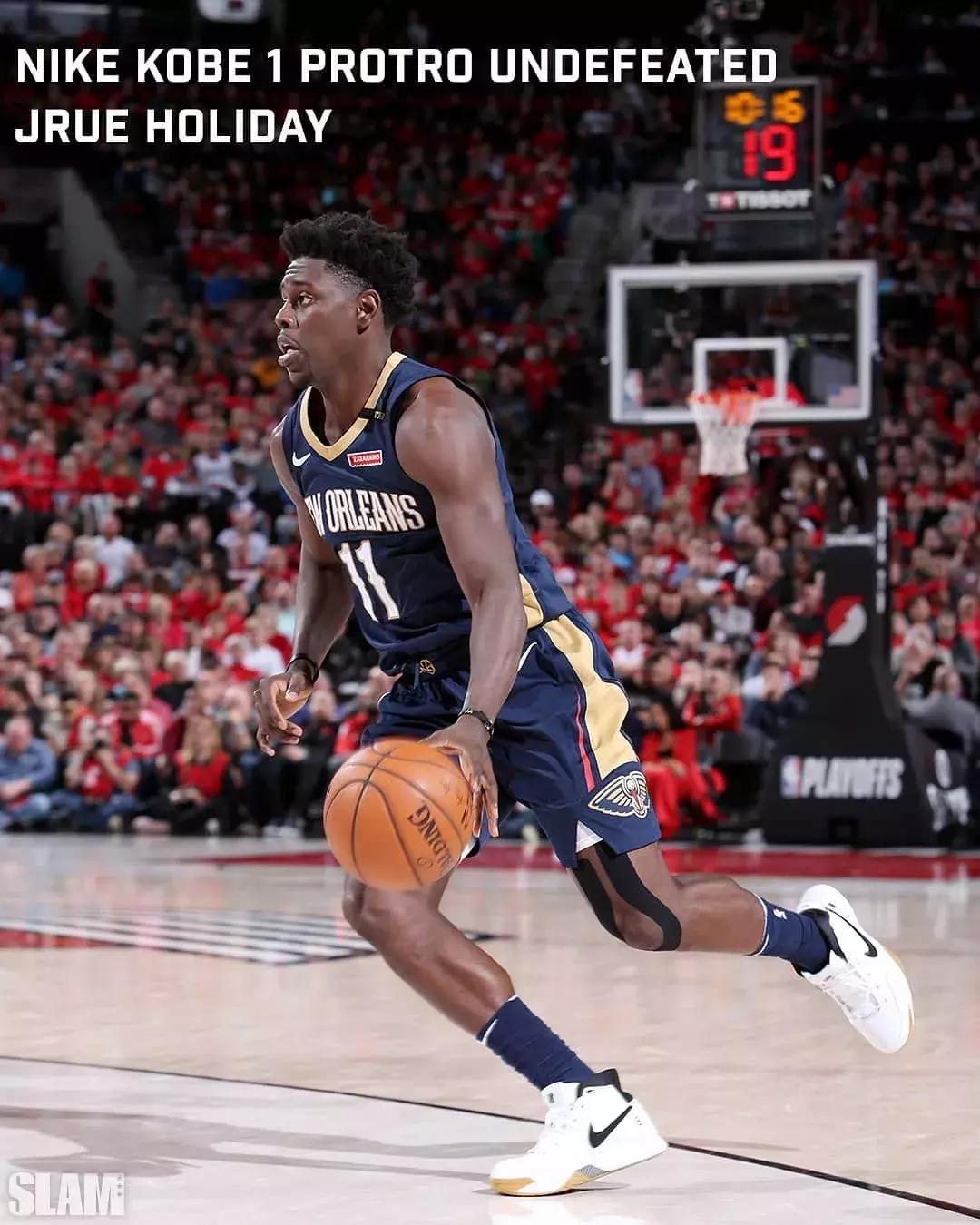 北境之王真科蜜！4月18日NBA赛场球鞋赏析