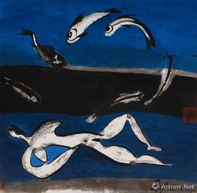 白鸟黑飞——岛子水墨展