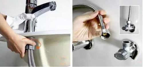 冷热水龙头和单冷水龙头安装孔径,水龙头安装技巧小视频