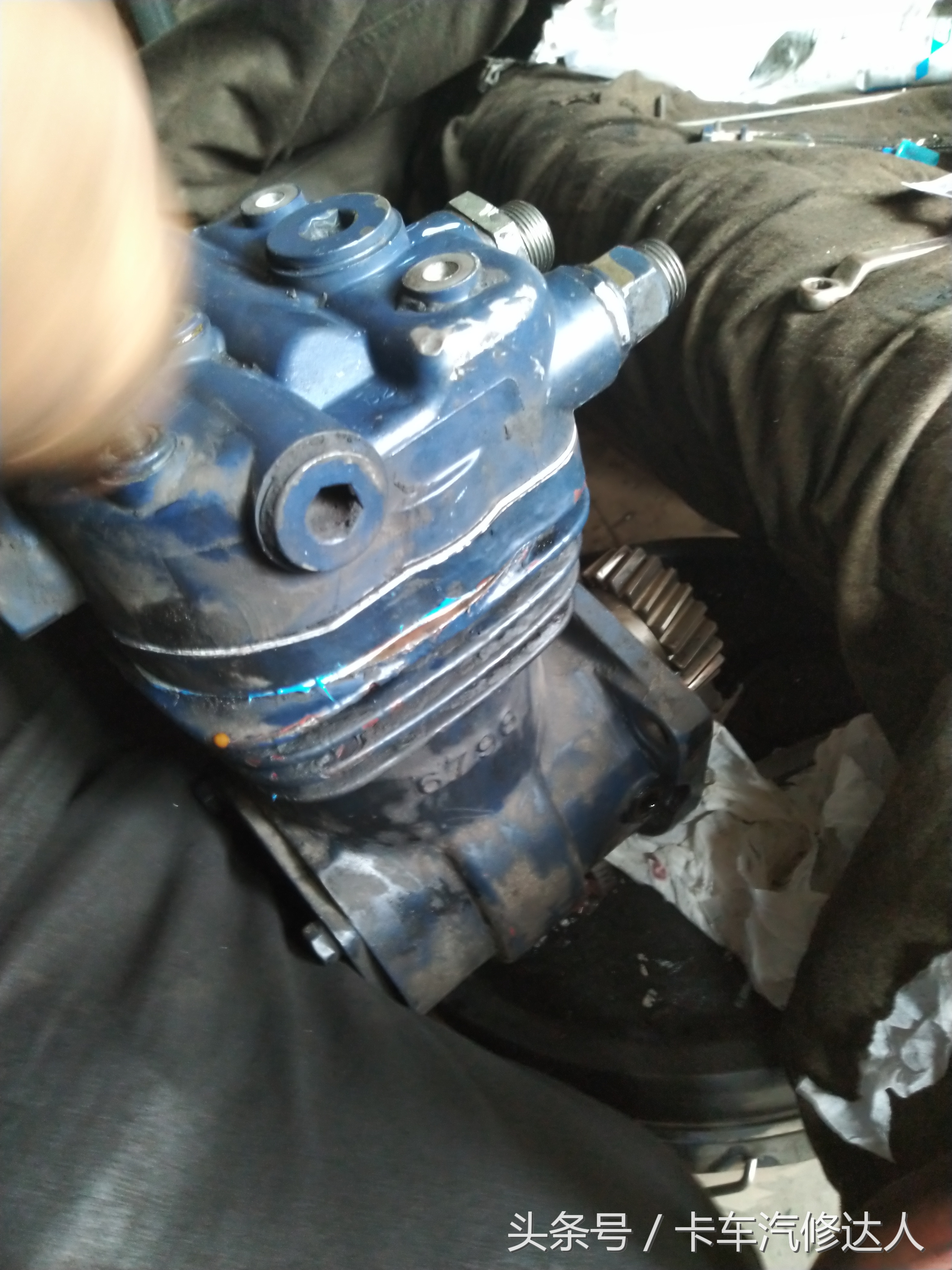 气泵维修全过程,气泵空压机常见故障及维修