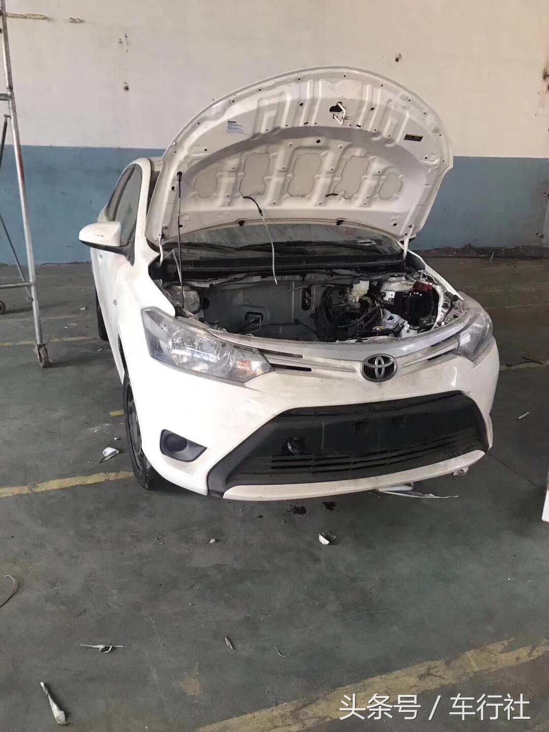 丰田威驰拆车视频讲解,懂车帝丰田威驰拆解