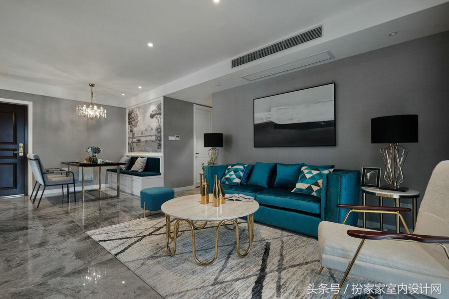 高贵优雅与神秘冷艳的醇透色泽结合，设计师创作出我的梦想之家！