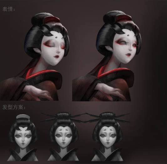 第五人格新监管者噩梦颜值,第五人格美智子艺伎