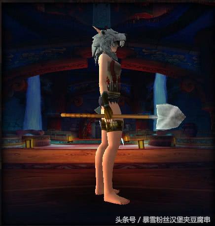 魔兽世界好看的单手锤武器幻化,魔兽世界幻化奇葩的头部