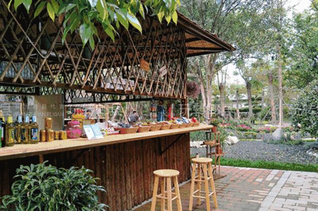 又一家高颜值花园音乐烤吧入驻郫都，趁五一快去痛快的搓一顿吧！