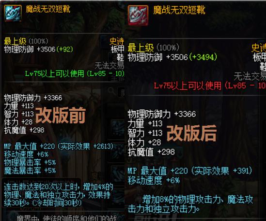 DNF:体验服更新,魔战套改版史诗级加强,媲美90级史诗套!