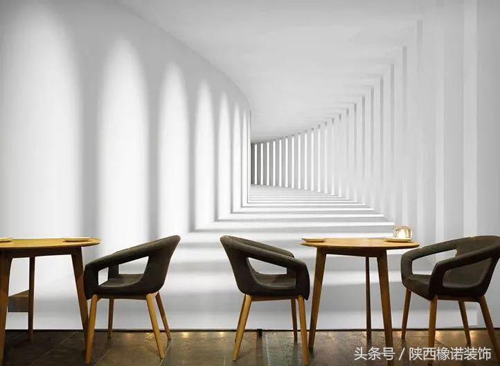 你家墙壁还裸着吗？试试感受墙纸上的3D视觉艺术吧