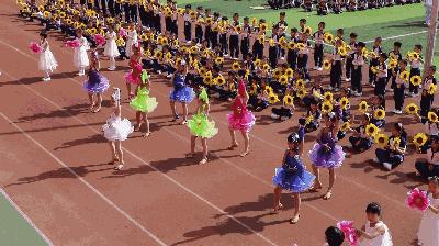 昆明长城小学运动会,运动会传承中国传统文化