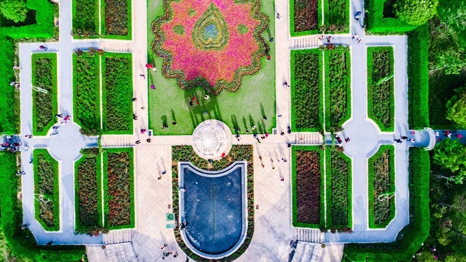 花博园滁州风景,滁州花博园公园美景