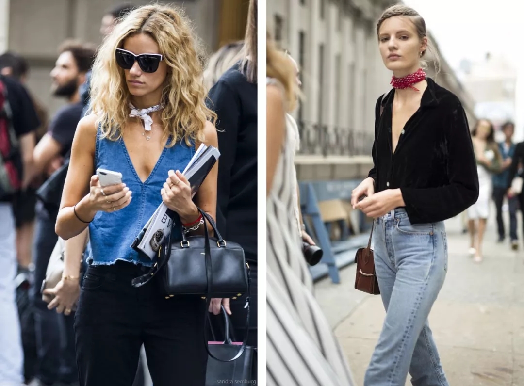 教你如何用丝巾,丝巾搭配太好看了美出高级感