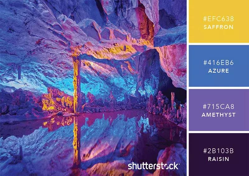 相见恨晚的色彩搭配,两种好看的颜色搭配