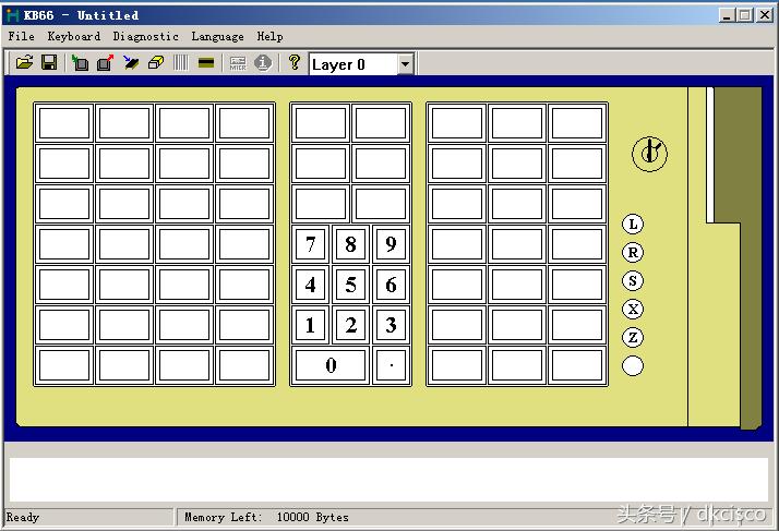 收款机简易键盘,收银机键盘功能详细说明介绍