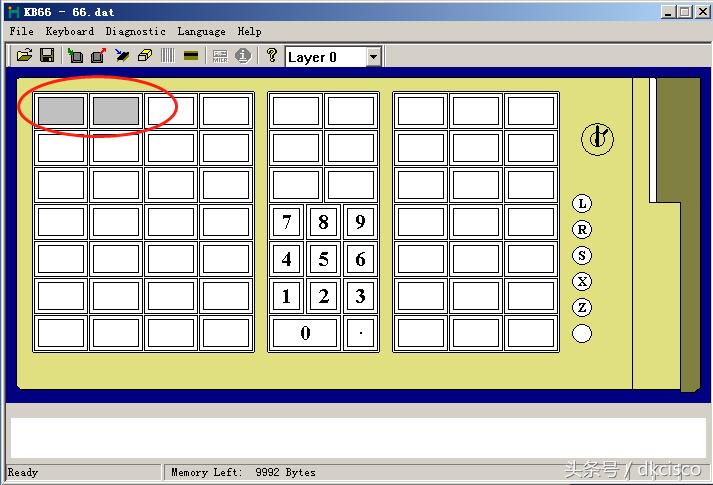 收款机简易键盘,收银机键盘功能详细说明介绍