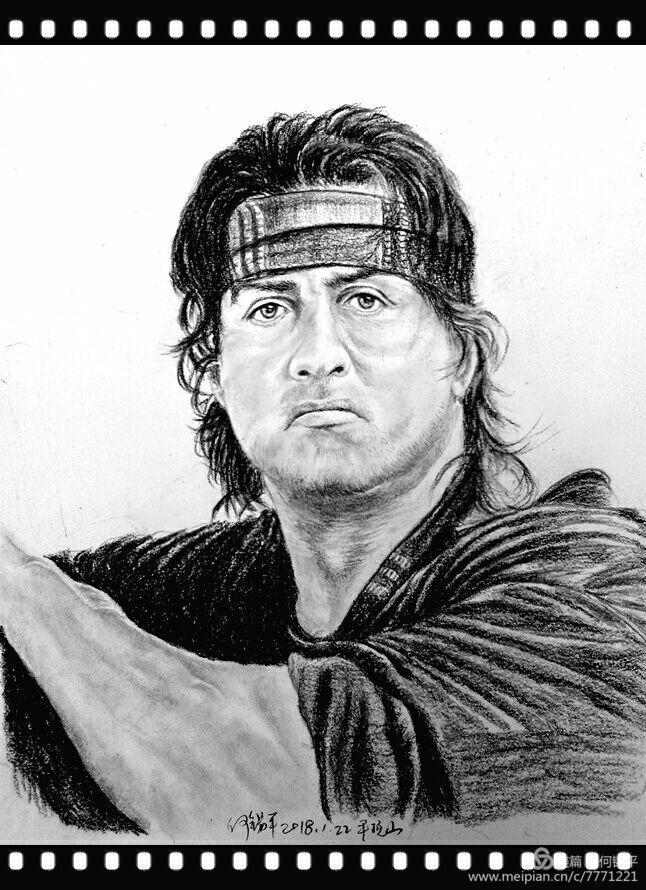 碳铅素描作品,碳铅人物素描画像