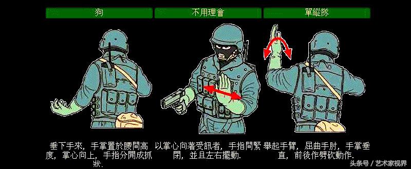 手语一只手100个手势图解,各种手语手势