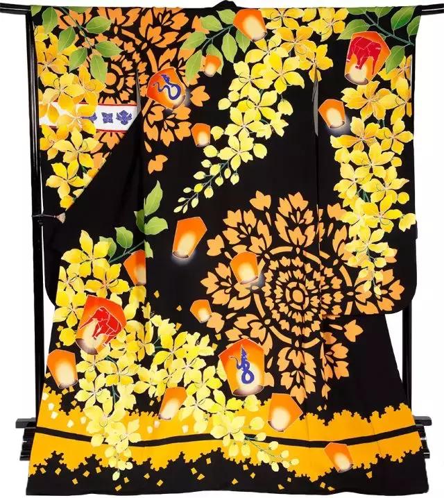 日本定制196国特色和服,日本最华丽和服