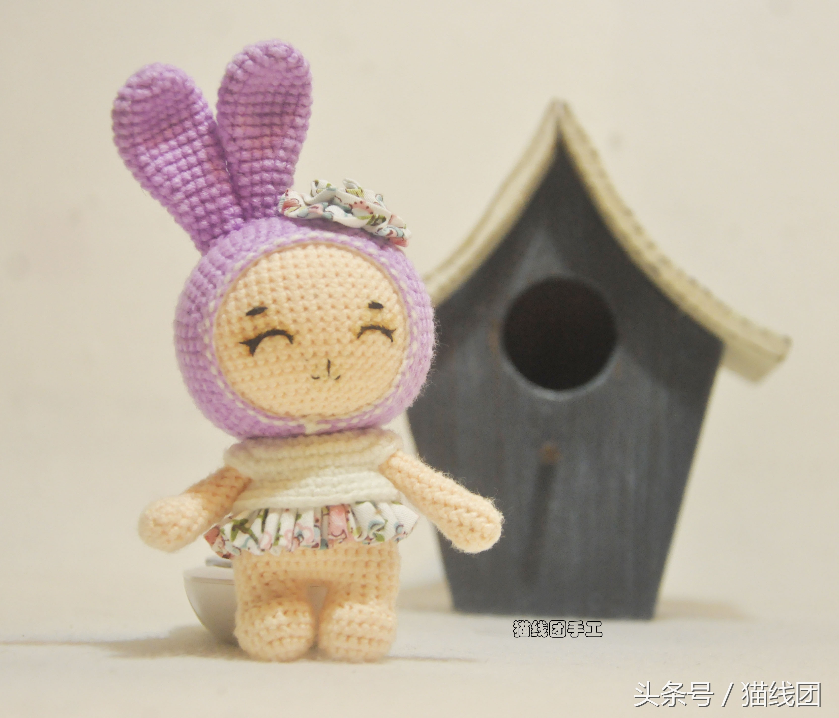 简单小玩偶钩件,简单玩偶衣服图样