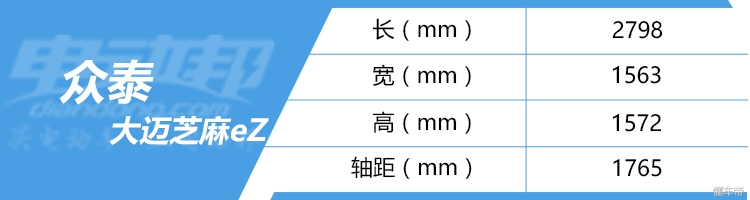 众泰芝麻新款车型,最新款众泰芝麻新能源电动汽车
