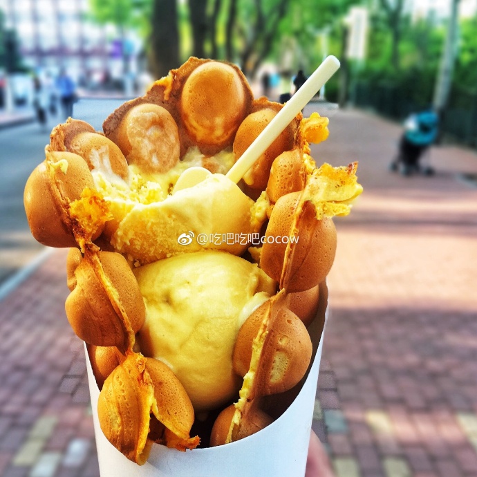 东门美食推荐鸡蛋仔,广州很好吃的鸡蛋仔