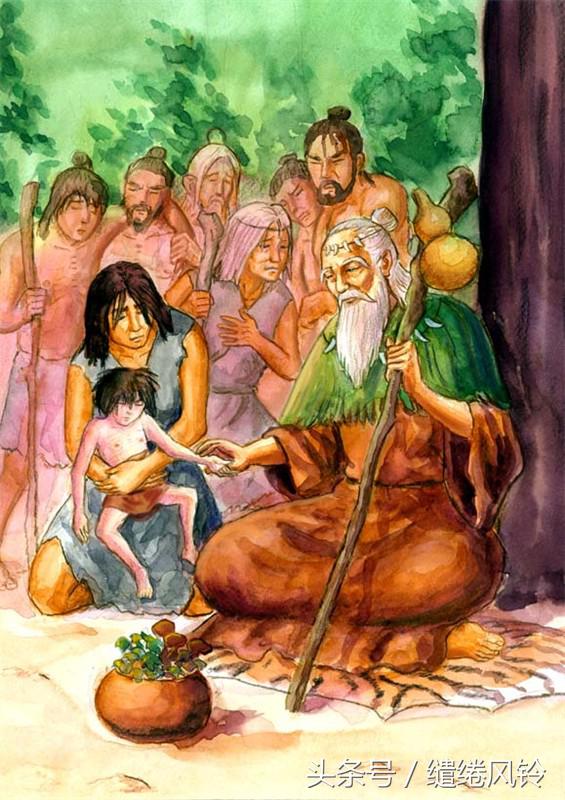 三皇五帝上古神话关系图,古华夏的神话传说三皇五帝