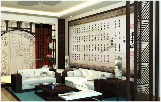 简单大气的沙发背景墙图,今年最流行的沙发背景墙图