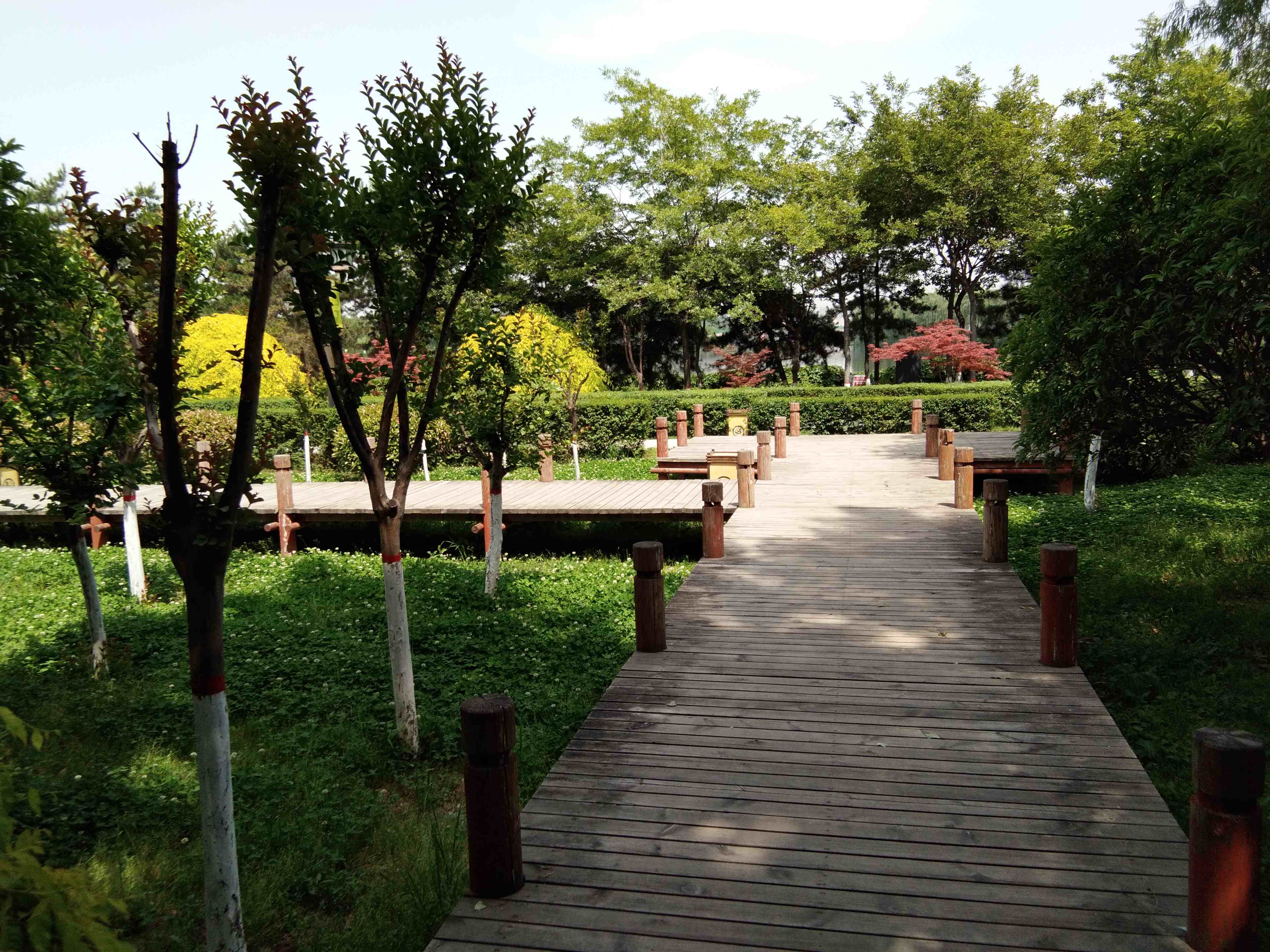 脚踏汉城湖公园全程!感受汉武辉煌!