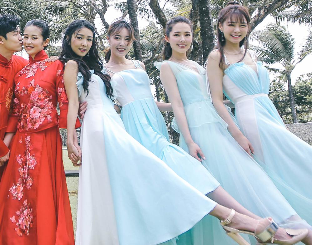 薛凯琪伴娘图,薛凯琪当过谁的伴娘