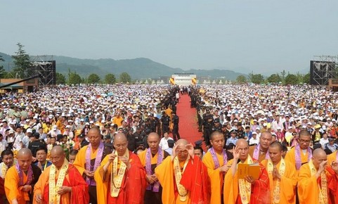 九华山地藏王菩萨99米圣像,九华山地藏王菩萨99米铜像视频