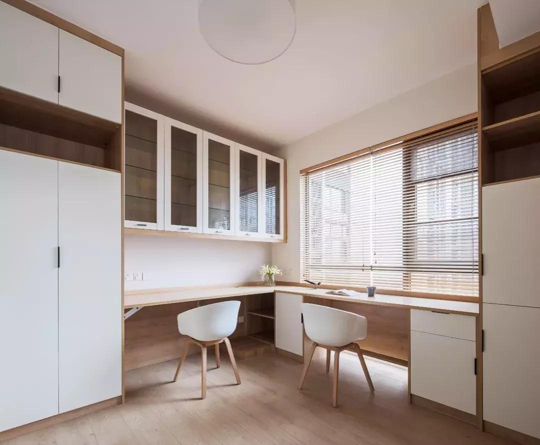 127平三室原木风装修,103平原木家装修效果图