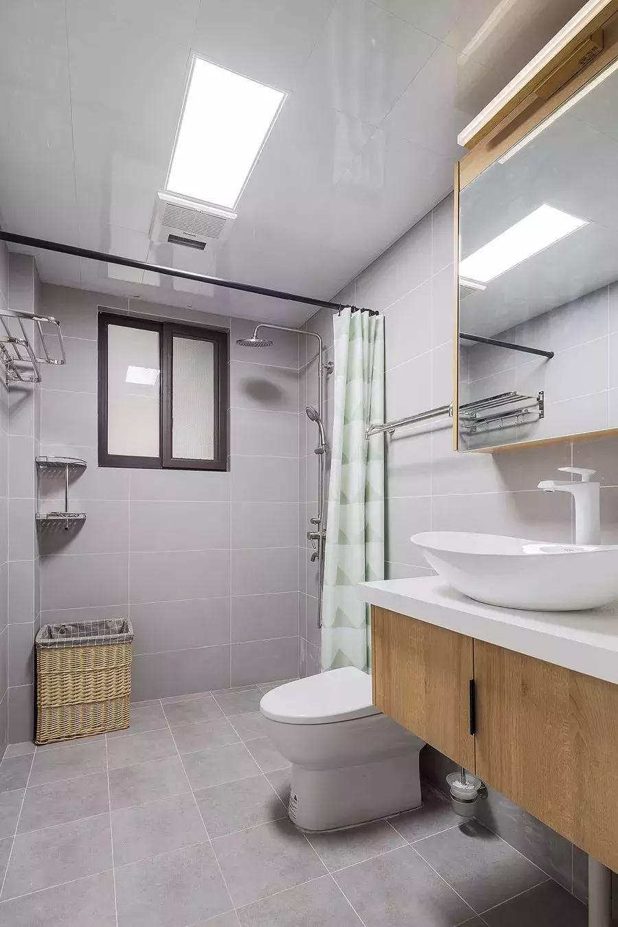 127平三室原木风装修,103平原木家装修效果图