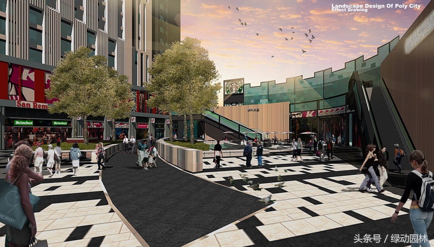 湖畔型花园小区景观设计,居住区景观设计平面图