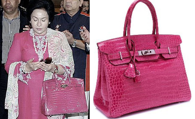马来西亚前总理夫人284个名包价值过亿,上面还贴着送礼人名字