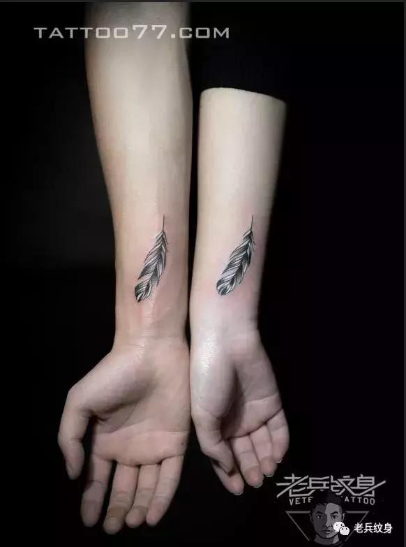 老兵手臂纹身作品欣赏,我重要吗再重都要表情包