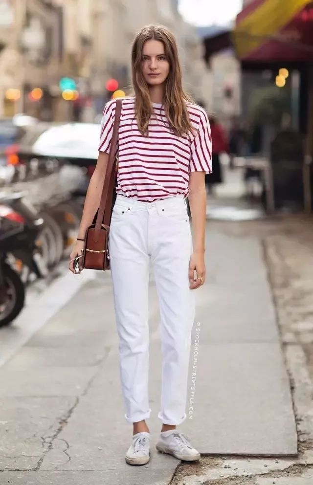 白裤子怎么穿不显胖,怎么穿都显瘦的裤子