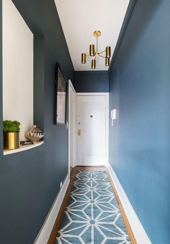 室内过道长怎么处理,长过道常用装修风格大全