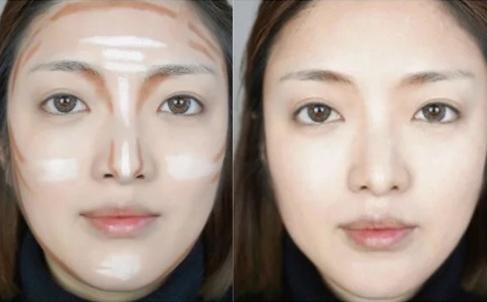 薇润姿双头高光修容棒,双头修容棒的使用步骤