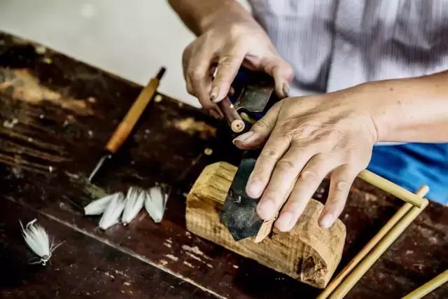 徽州古城制作文房四宝体验,传统文房四宝制作