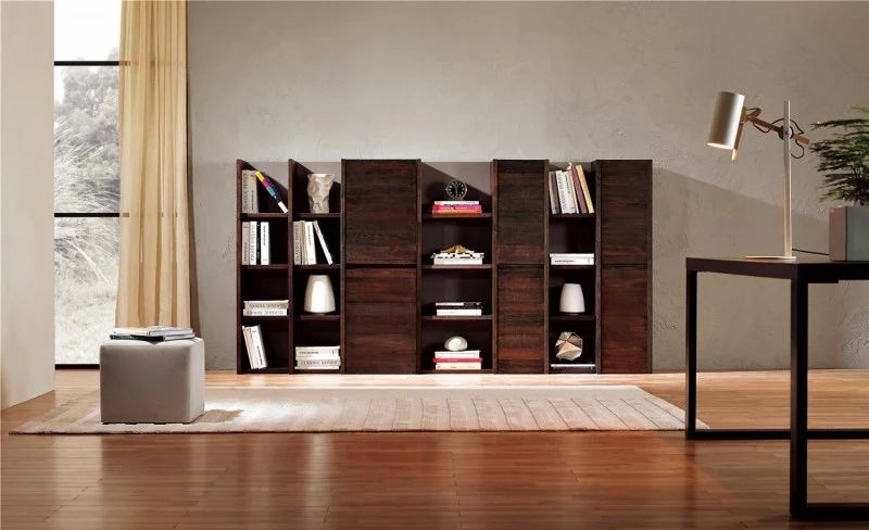 烟熏橡木极简轻奢风格实景案例,现代轻奢别墅烟熏橡木效果图