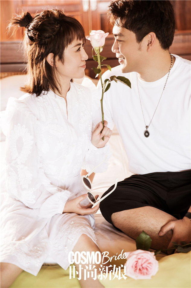 马丽首曝婚纱照,马丽的婚纱照大全