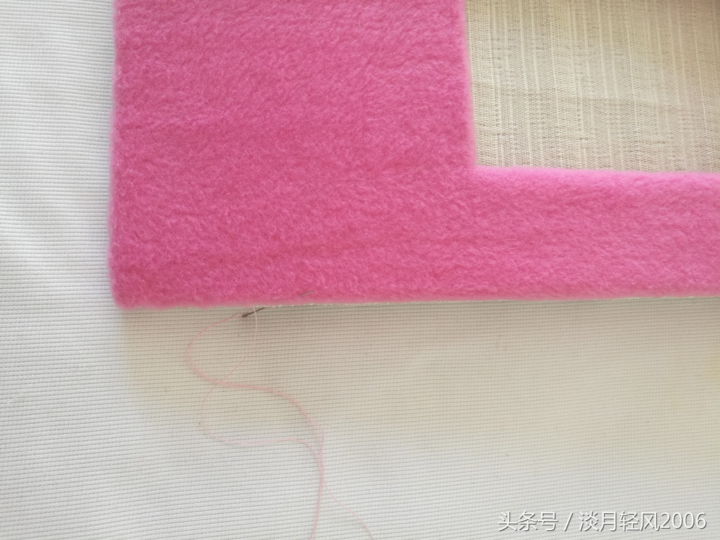 中秋节布艺相框怎么做,三年级布艺相框制作视频