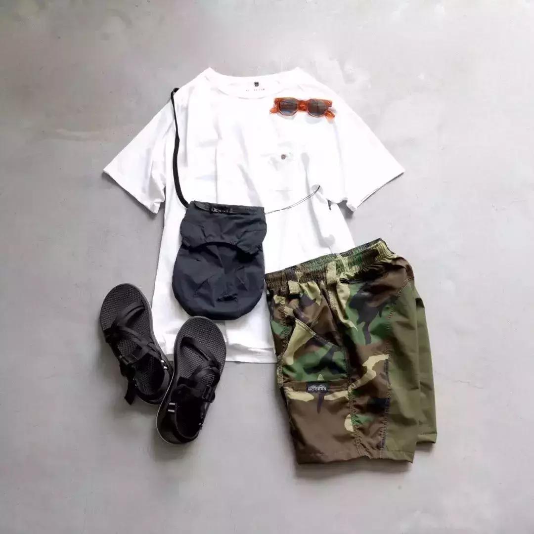 日系性冷淡风格,高街风暖男穿搭