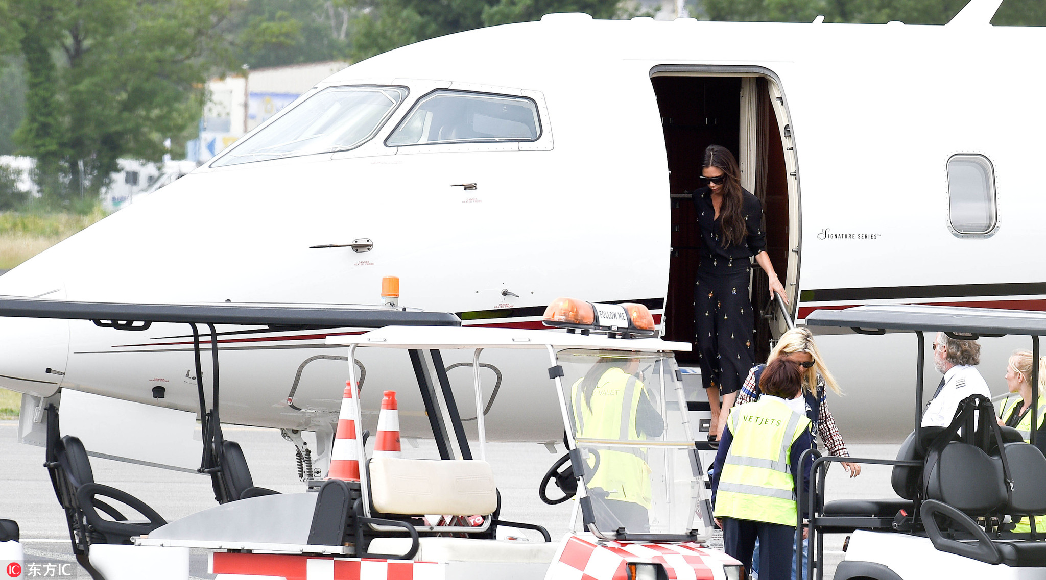 贝克汉姆来到中国综艺节目,贝克汉姆中国行北京飞机