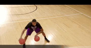 篮球左手运球突破训练,左手不会运球如何突破