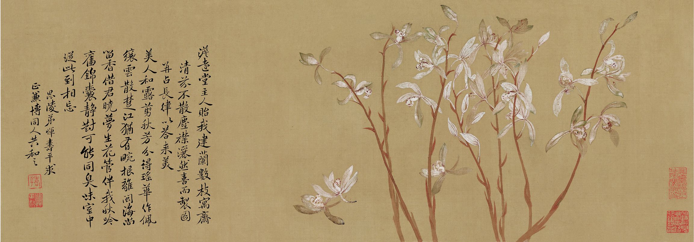 近代名家画兰选集,名家画兰最佳范本