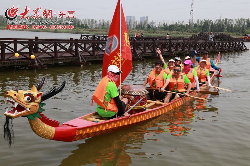 京杭大运河龙舟争霸赛,东营黄河口龙舟赛现场直播