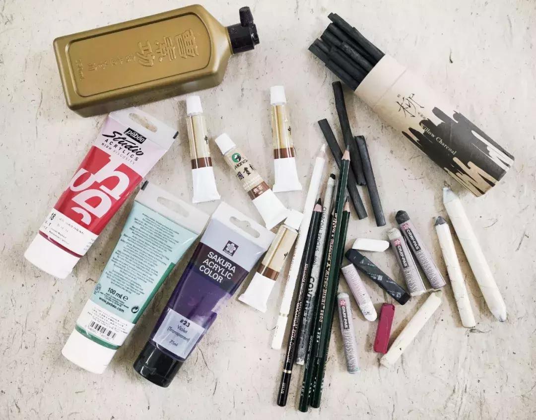 超越预知的可能——谭军谈纸本绘画综合技法