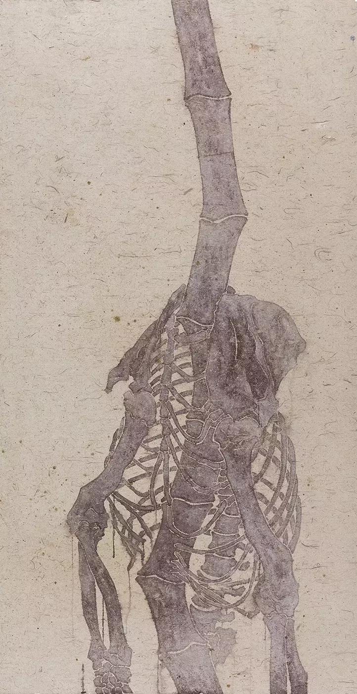 超越预知的可能——谭军谈纸本绘画综合技法