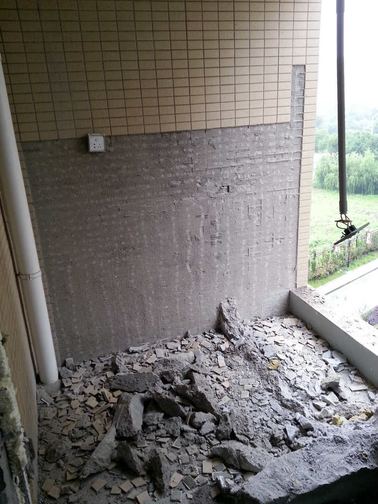 阳台拆除外保温层的最佳办法,阳台墙体加厚保温层