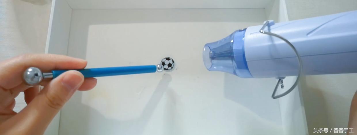 热缩片自制小耳钉,热缩片做耳钉教程手绘